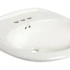 Mansfield Maverick Vitreous China Pedestal Sink