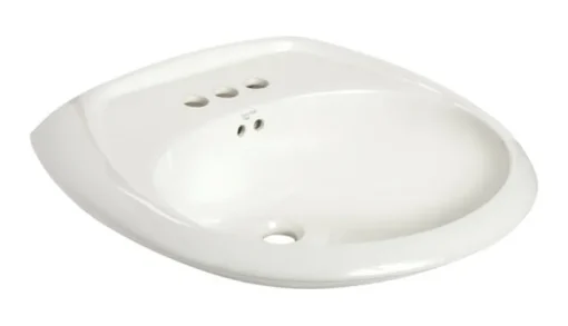 Mansfield Maverick Vitreous China Pedestal Sink
