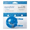 Mansfield Toilet Flapper Blue Rubber For Universal