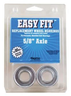 Marathon Easy Fit 500 lb. cap. Wheel Bearings Steel 2 pk