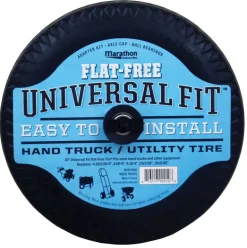 Marathon Universal Fit 4 in. D X 10.3 in. D 300 lb. cap. Offset Hand Truck Tire Polyurethane 1 pk