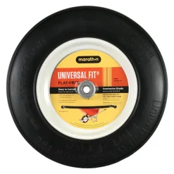 Marathon Universal Fit 8 in. D X 14.5 in. D 300 lb. cap. Centered Wheelbarrow Tire Polyurethane 1 pk