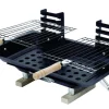 Marsh Allen Hibachi Black Steel Charcoal Table Top Grill 79 H x 15 W x 17 D in.