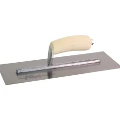 Marshalltown 4-1/2 in. W Polished Steel Finishing Trowel