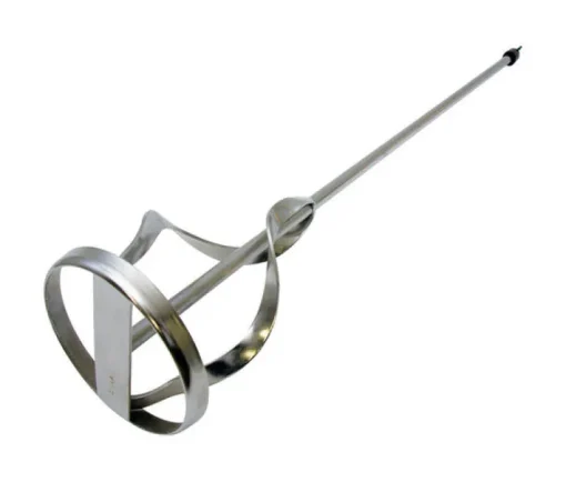 Marshalltown Steel Ribbon Mud Mixer 2 in. W X 16 in. L