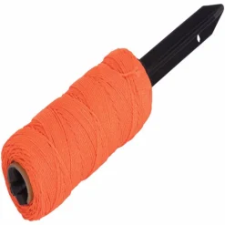 Marshalltown Twisted Refillable Stake Line Winder 500 ft. Orange