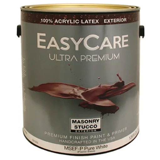 Masonry & Stucco Paint, Flat Pastel Base, 1-Gal. (Pack of 2)