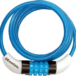 Master Lock 1/4 in. D X 60 in. L Vinyl Coated Steel Locking Cable