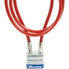 Master Lock 3/16 in. D X 36 in. L Vinyl Coated Steel Locking Cable