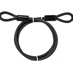 Master Lock 3/8 in. D X 72 in. L Vinyl Coated Steel Flexible Braided Steel Cable