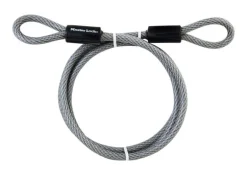 Master Lock 3/8 in. D X 72 in. L Vinyl Coated Steel Flexible Braided Steel Cable