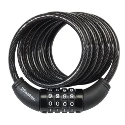 Master Lock 5/16 in. D X 72 in. L Vinyl Coated Steel Locking Cable