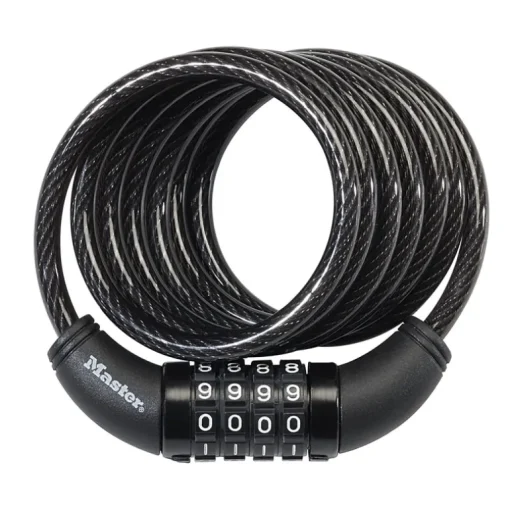 Master Lock 5/16 in. D X 72 in. L Vinyl Coated Steel Locking Cable