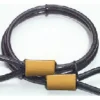 Master Lock 3/8 in. D X 48 in. L Vinyl Coated Steel Locking Cable