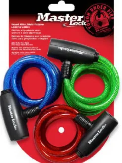Master Lock 5/16 in. D X 72 in. L Vinyl Coated Steel Locking Cable