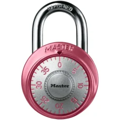 Master Lock 2 in. H X 1-7/8 in. W Steel 3-Dial Combination Combination Padlock