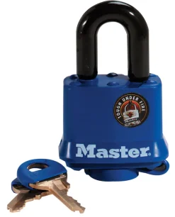 Master Lock 1-11/16 in. H X 1 in. W X 1-9/16 in. L Vinyl Covered Steel 4-Pin Cylinder Weather-Resist