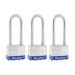 Master Lock 4-11/16 in. H X 1-3/4 in. W Laminated Steel Double Locking Exterior Padlock