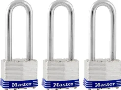 Master Lock 4-11/16 in. H X 1-3/4 in. W Laminated Steel Double Locking Exterior Padlock