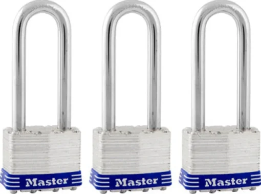 Master Lock 4-11/16 in. H X 1-3/4 in. W Laminated Steel Double Locking Exterior Padlock