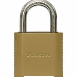 Master Lock 2-9/10 in. H X 1 in. W X 2 in. L Steel Double Locking Combination Padlock