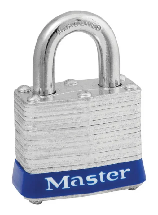 Master Lock 1-5/16 in. H X 1-9/16 in. W Laminated Steel Pin Tumbler Exterior Padlock