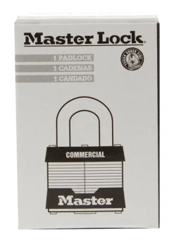 Master Lock 1-5/16 in. H X 1-9/16 in. W Laminated Steel Pin Tumbler Exterior Padlock