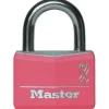 Master Lock 1-5/16 in. H X 1/2 in. W X 1-9/16 in. L Vinyl Covered Steel Double Locking Covered Padlo
