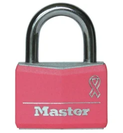 Master Lock 1-5/16 in. H X 1/2 in. W X 1-9/16 in. L Vinyl Covered Steel Double Locking Covered Padlo