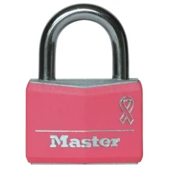 Master Lock 1-5/16 in. H X 1/2 in. W X 1-9/16 in. L Vinyl Covered Steel Double Locking Covered Padlo