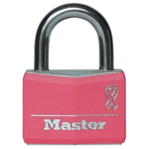 Master Lock 1-5/16 in. H X 1/2 in. W X 1-9/16 in. L Vinyl Covered Steel Double Locking Covered Padlo