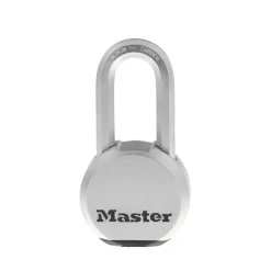 Master Lock 4-45/64 in. H X 1-19/64 in. W X 2-1/2 in. L Steel Ball Bearing Locking Weather-Resistant