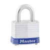 Master Lock 1-5/16 In. H X 1-5/8 In. W X 1-9/16 In. L Laminated Steel 4-Pin Cylinder Padlock 1 Pk