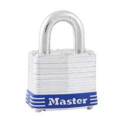 Master Lock 7/8 in. H X 7/16 in. W X 7/8 in. L Steel Key Luggage Lock