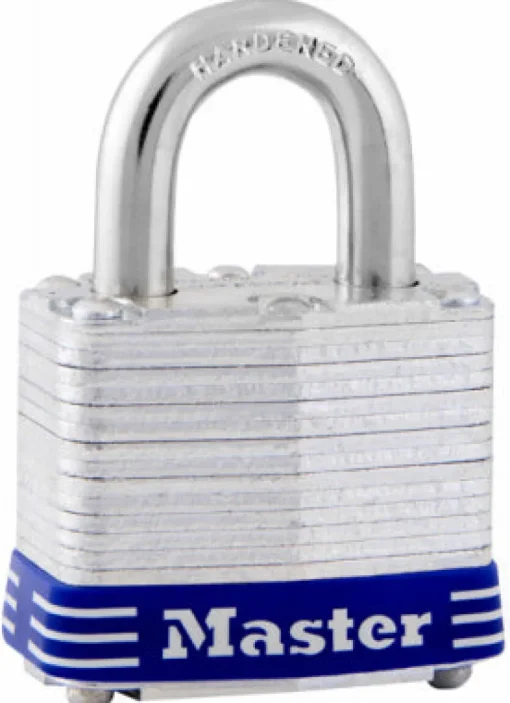 Master Lock 1-5/16 In. H X 1-5/8 In. W X 1-9/16 In. L Laminated Steel 4-Pin Cylinder Padlock 1 Pk