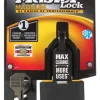 Master Lock 1-7/8 in. H x 1-3/16 in. W x 1-3/4 in. L Vinyl Covered Dual Ball Bearing Locking Padlock