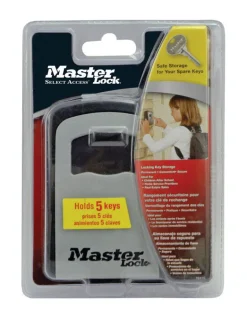 Master Lock 5-7/32 in. H X 1-11/16 in. W X 3-1/4 in. L Steel 4-Digit Combination Lock Box