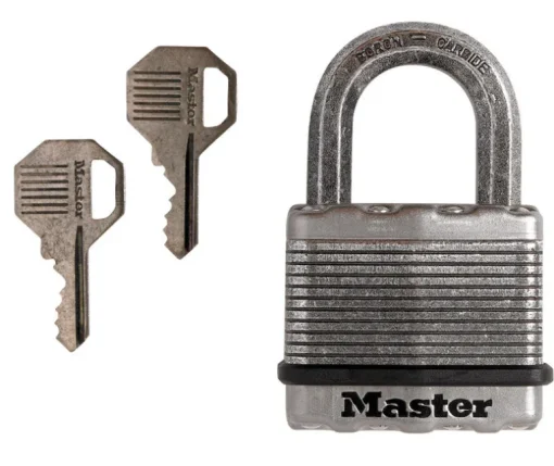 Master Lock 6.34 in. H X 1.34 in. W X 3.91 in. L Steel Ball Bearing Locking Weather-Resistant Padloc