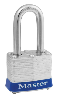 Master Lock 1-5/16 in. H X 1-9/16 in. W Steel 4-Pin Cylinder Exterior Padlock