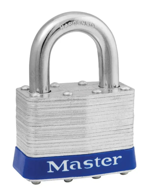 Master Lock 1-1/2 in. H X 2 in. W Steel 4-Pin Cylinder Exterior Padlock
