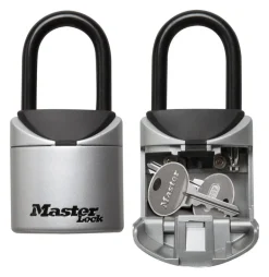 Master Lock 5-1/4 in. H X 2-3/4 in. W Vinyl Covered Steel 3-Digit Combination Lock Box