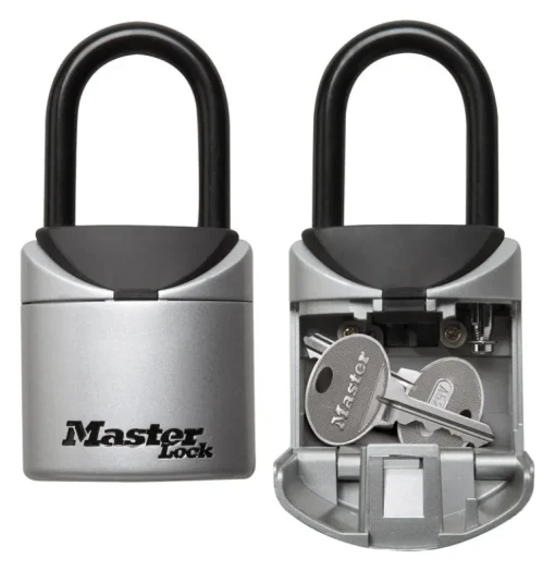Master Lock 5-1/4 in. H X 2-3/4 in. W Vinyl Covered Steel 3-Digit Combination Lock Box