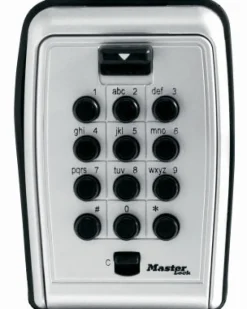 Master Lock 4-5/8 in. H X 3.13 in. W X 2-1/16 in. L Metal 4-Digit Combination Lock Box