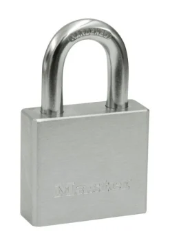 Master Lock 1-13/16 in. H X 2 in. W Steel 5-Pin Cylinder Exterior Padlock
