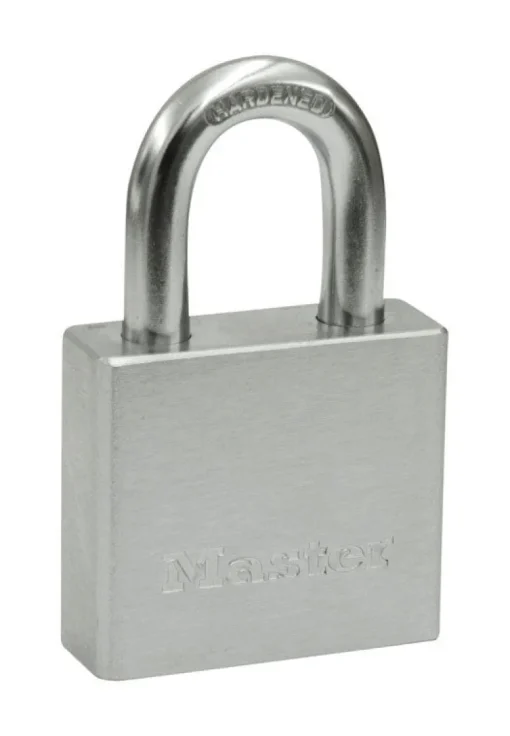 Master Lock 1-13/16 in. H X 2 in. W Steel 5-Pin Cylinder Exterior Padlock