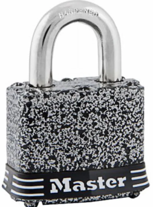 Master Lock 1-5/16 in. H X 1 in. W X 1-9/16 in. L Steel Double Locking Weather-Resistant Padlock