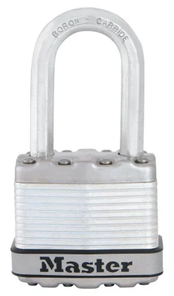 Master Lock 3-13/32 in. H X 1-3/4 in. W X 1.5 in. L Stainless Steel Ball Bearing Locking Weather-Res