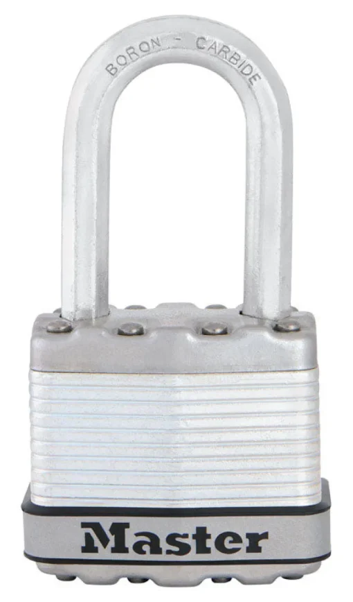 Master Lock 3-13/32 in. H X 1-3/4 in. W X 1.5 in. L Stainless Steel Ball Bearing Locking Weather-Res