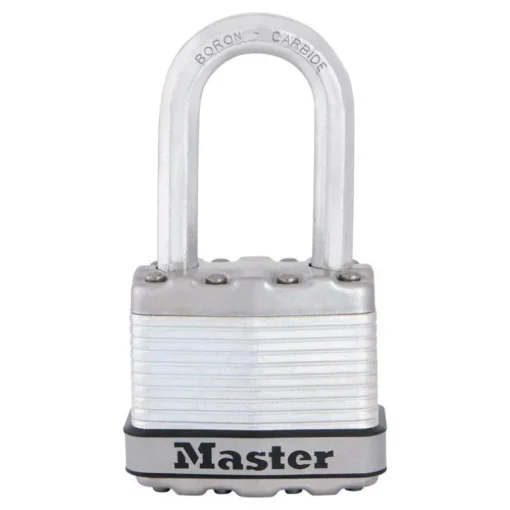 Master Lock 3-13/32 in. H X 1-3/4 in. W X 1.5 in. L Stainless Steel Ball Bearing Locking Weather-Res