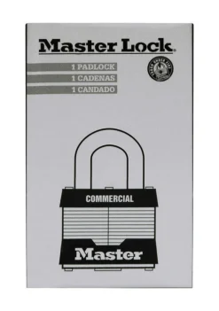 Master Lock 1 in. H x 11/16 in. W x 1-1/8 in. L Laminated Steel 4-Pin Cylinder Padlock 6 pk Keyed Alike (Pack of 6)